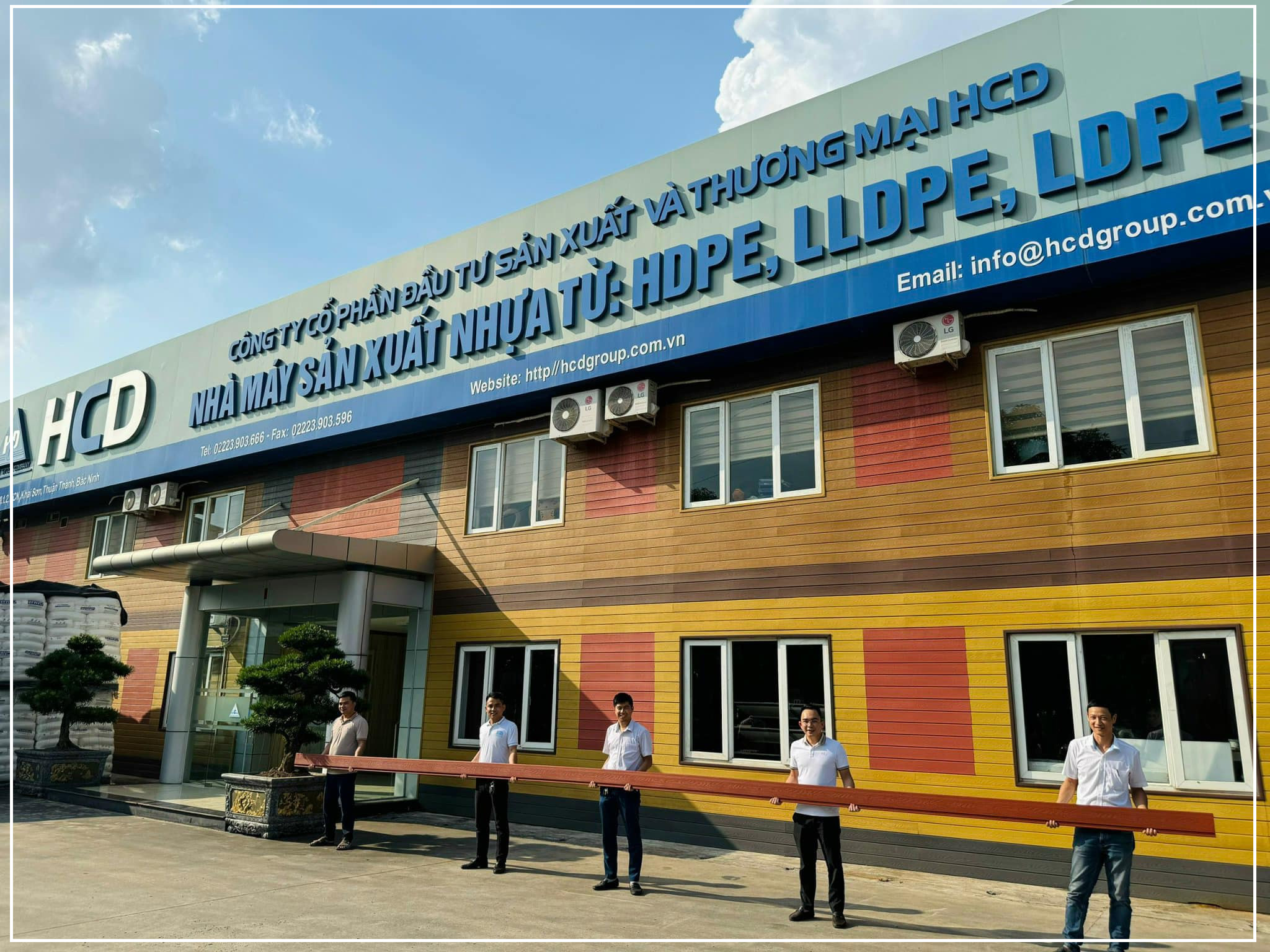 HCDWOOD - Nhà máy sản xuất gỗ nhựa ngoài trời hàng đầu tại Việt Nam