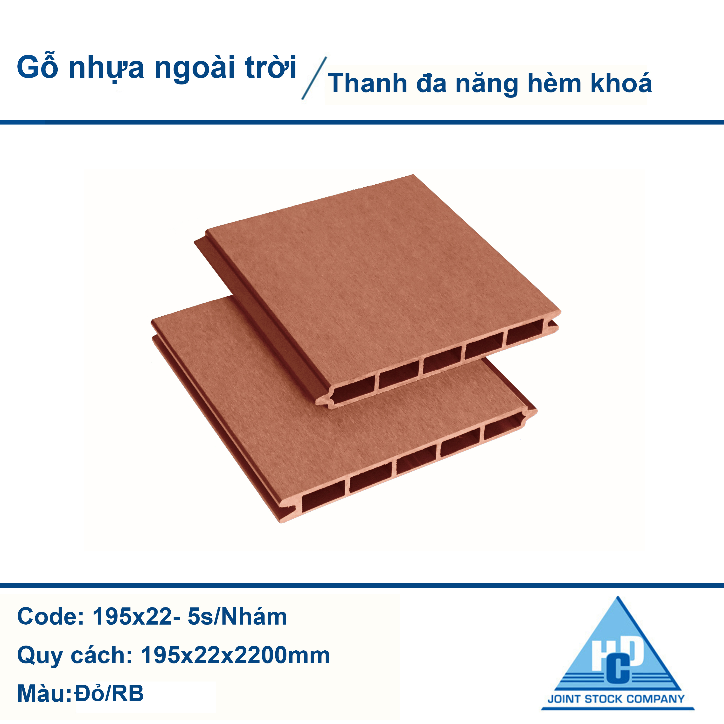 THANH ĐA NĂNG HÈM KHOÁ ĐỎ NHÁM