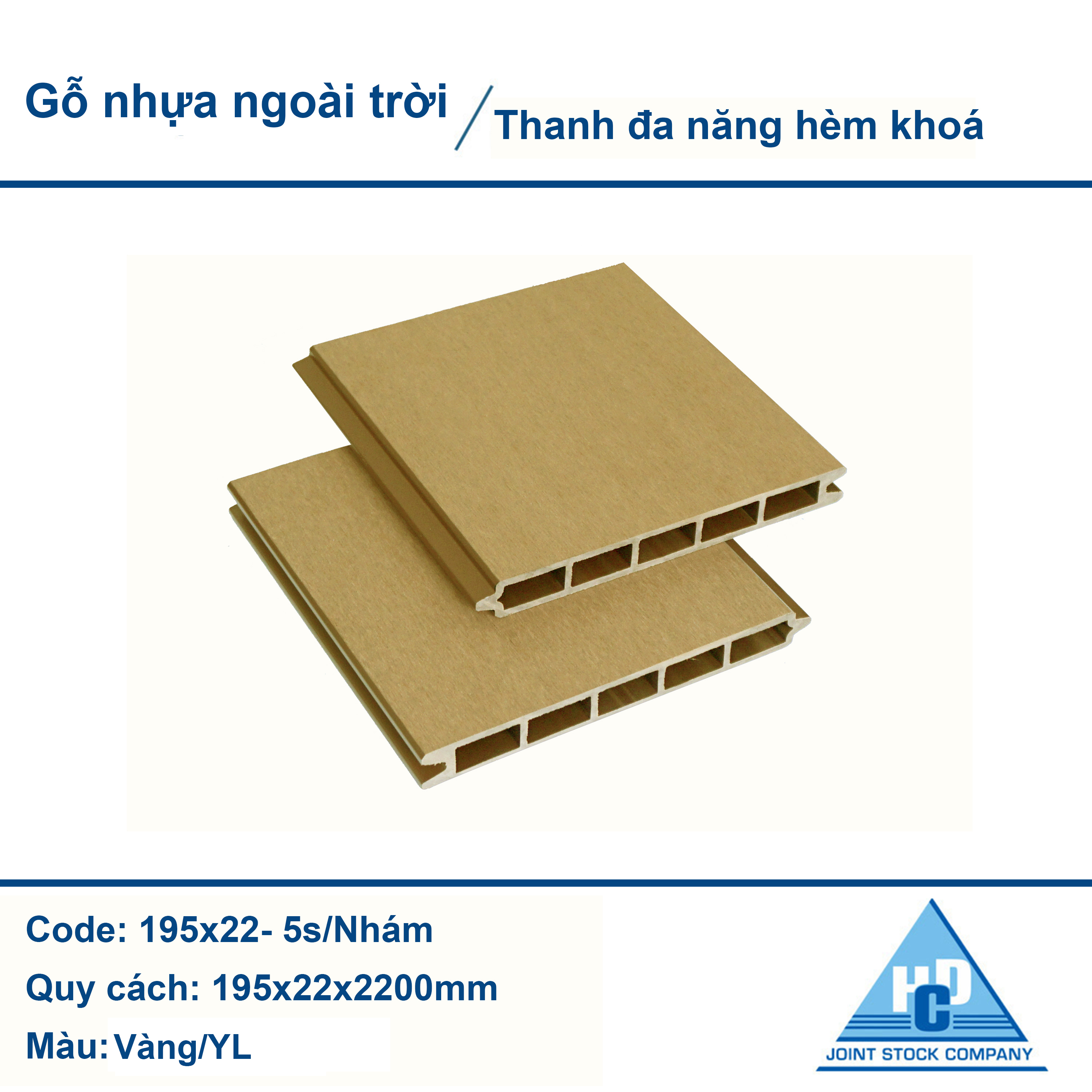 THANH ĐA NĂNG HÈM KHOÁ VÀNG NHÁM