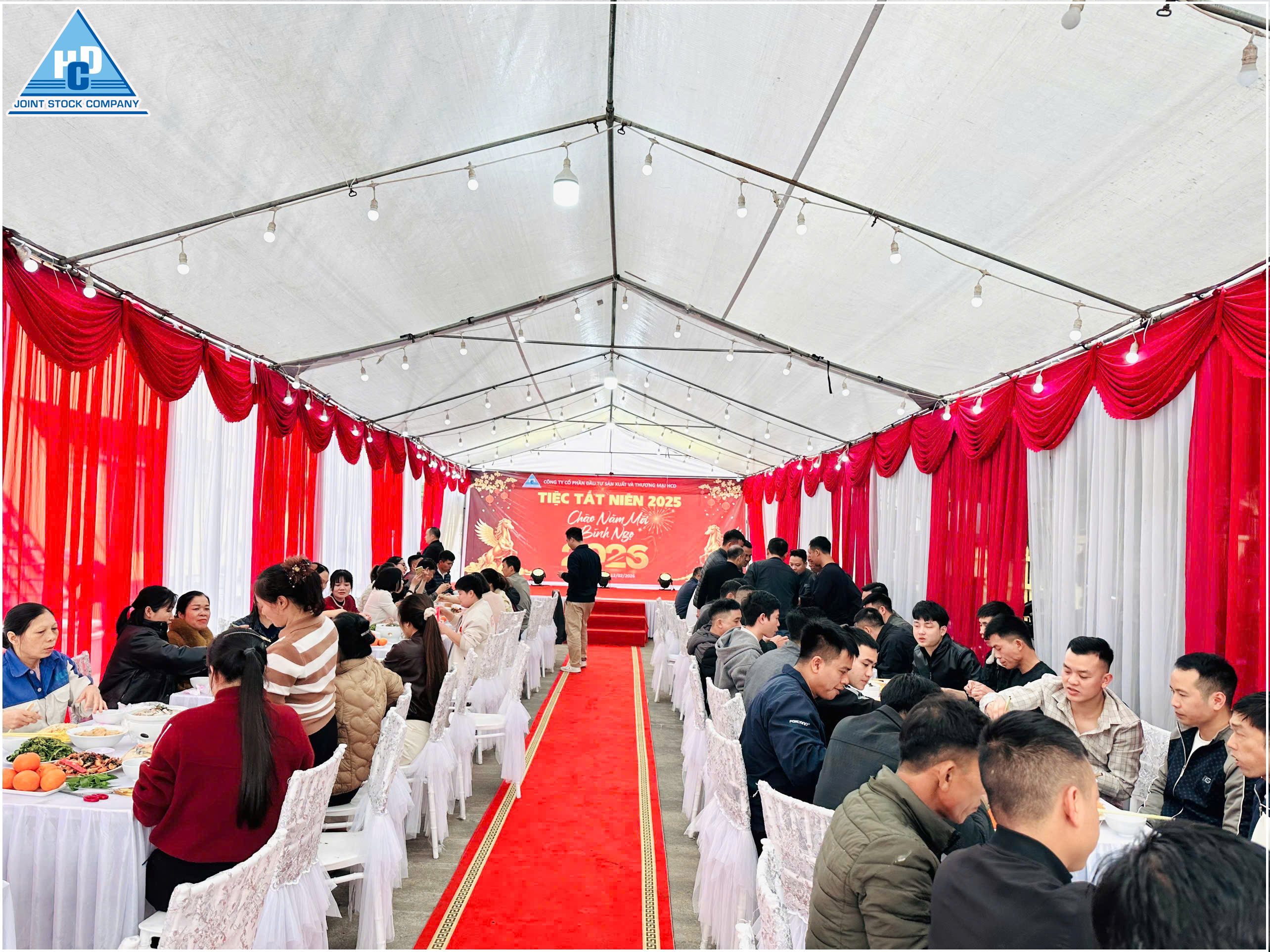 HCD tổ chức tiệc tất niên 2025 – Chào đón năm mới 2026