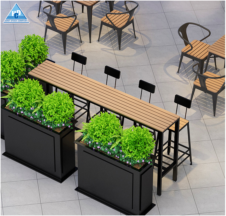 Ứng Dụng Gỗ Nhựa Ngoài Trời HCDWOOD Làm Bàn Ghế – Giải Pháp Bền Vững Cho Không Gian Ngoại Thất