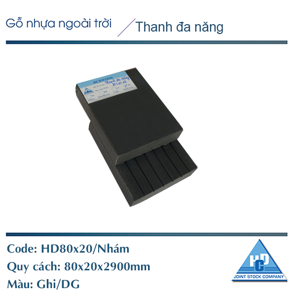 Thanh đa năng HD80x20x2200-1G